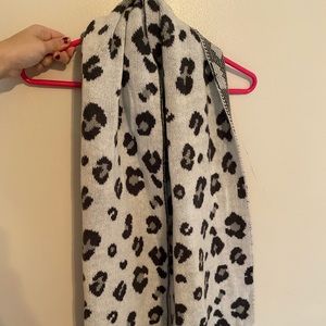Juicy Couture cheetah print scarf